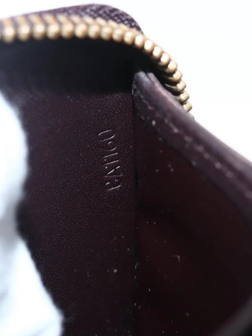 LOUIS VUITTON Monogram Vernis Zippy Long Wallet Amarante M93522 LV Auth 169544 - Picture 13 of 15